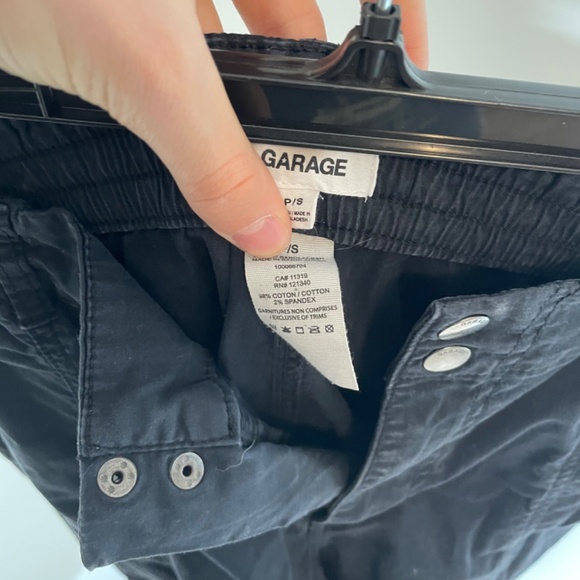 Garage Black Cargo Pants Size Small - Picture 5 of 6